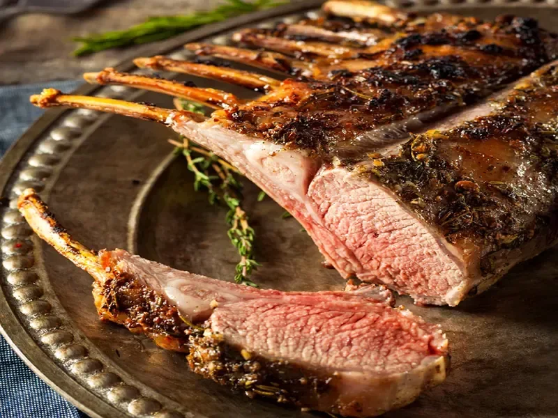 Australian lamb rack